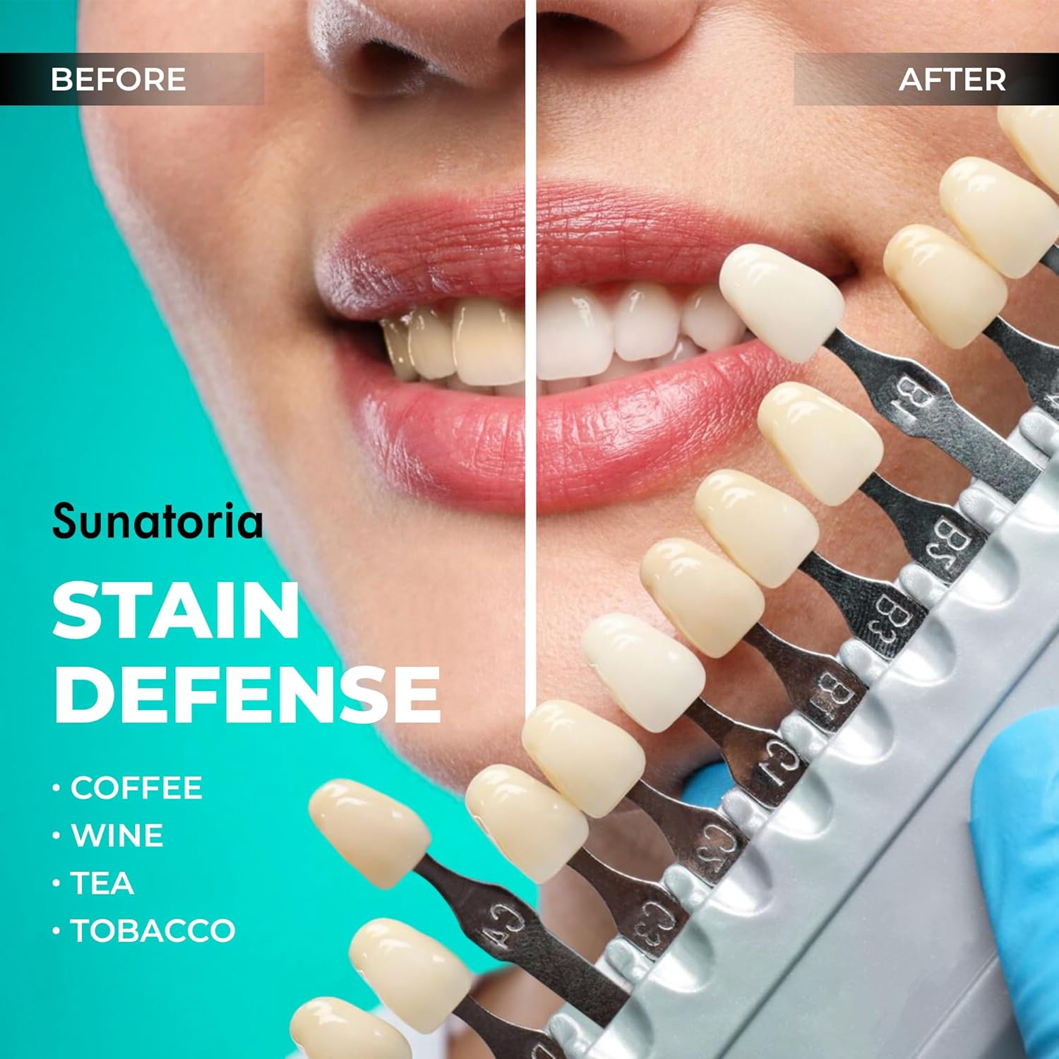 Teeth Whitening Powder – Remineralizing Tooth Powder with Nano-Hydroxyapatite, Xylitol, Charcoal + Bentonite Clay, Fluoride-Free Mint | Powder Toothpaste, Dental Sensitivity Treatments, 2 oz