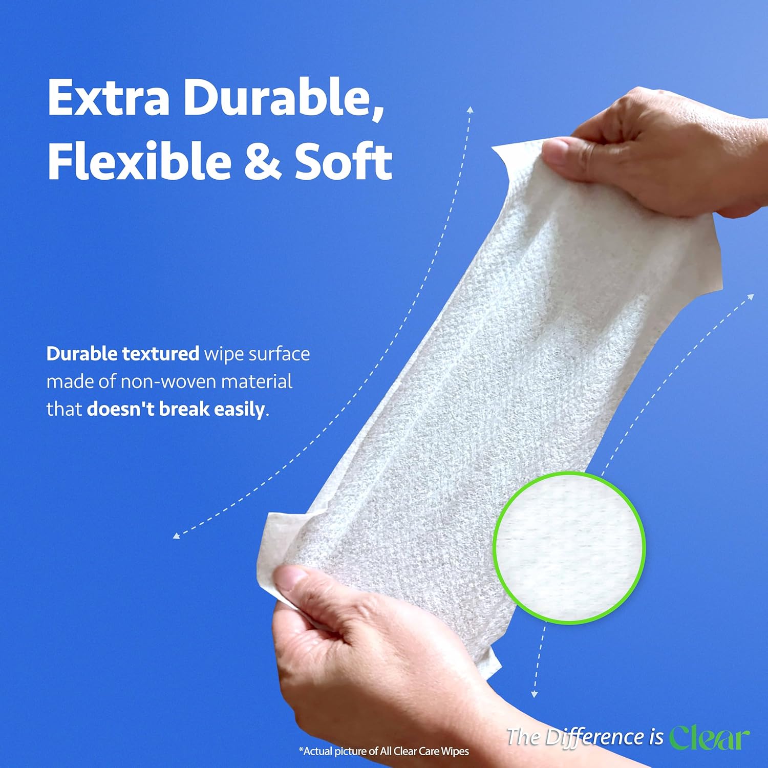 Baby Wipes, Unscented for Sensitive Skin, Large Soft Durable & 99% Water, Gentle Diaper Wet Wipes with Vitamin E and Aloe, Flip Top Lid, 3 Pack (240 Wipes)