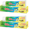 Jagat Devsutra Dr. Recommended Ayurvedic Herbal Fresh Mint Flavour Toothpaste Combo Pack Offer - 100% Natural Teeth Whitening Formula, No Fluoride & No Artificial Colours - Pack of 2 (4.4 OZ Each)