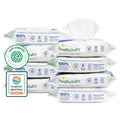 HealthyBaby Our Wet Wipes | EWG Verified Safe | 100% Water & Plant Based | Unscented & Safe for Sensitive Skin | Fragrance Free and Totally Chlorine Free (8 packs, 512 wipes)
