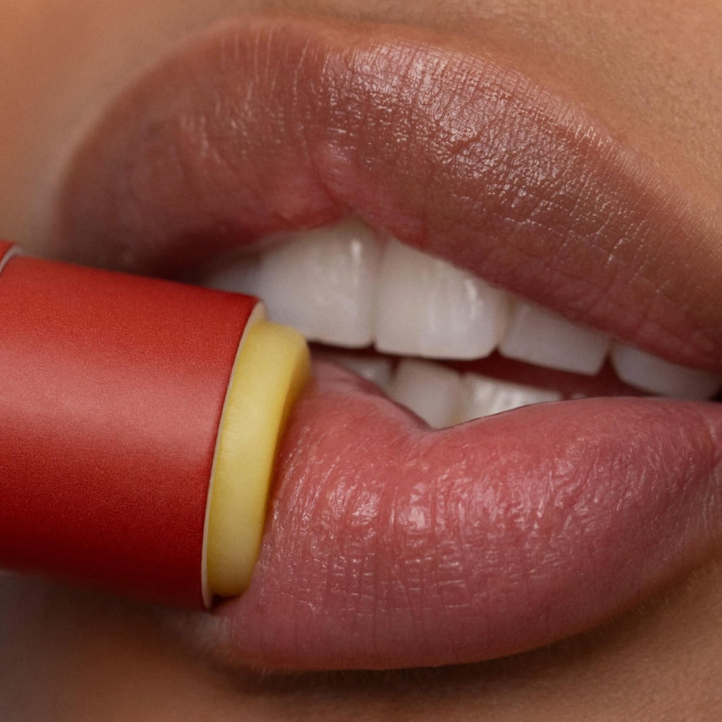 Poppy & Pout Lip Care Set | Lip Balm & Scrub | Sustainable Cardboard Tubes & Glass Jars, All Natural, Beeswax, Coconut Oil, Cruelty Free, Exfoliating & Moisturizing Lip Treatment (Blood Orange Mint)