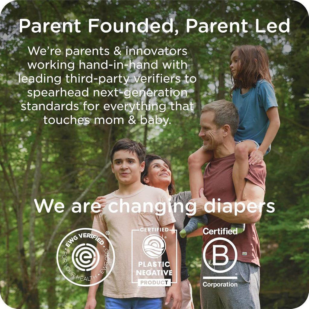 HealthyBaby Our Wet Wipes | EWG Verified Safe | 100% Water & Plant Based | Unscented & Safe for Sensitive Skin | Fragrance Free and Totally Chlorine Free (8 packs, 512 wipes)