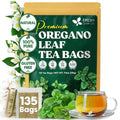 FreshDrinkUS, Oregano Leaf Tea | 135 Tea Bags – Pure Herbal Infusion from Origanum vulgare - Naturally Bold & Aromatic Flavor - Premium Quality, Sustainably Sourced. Vegan