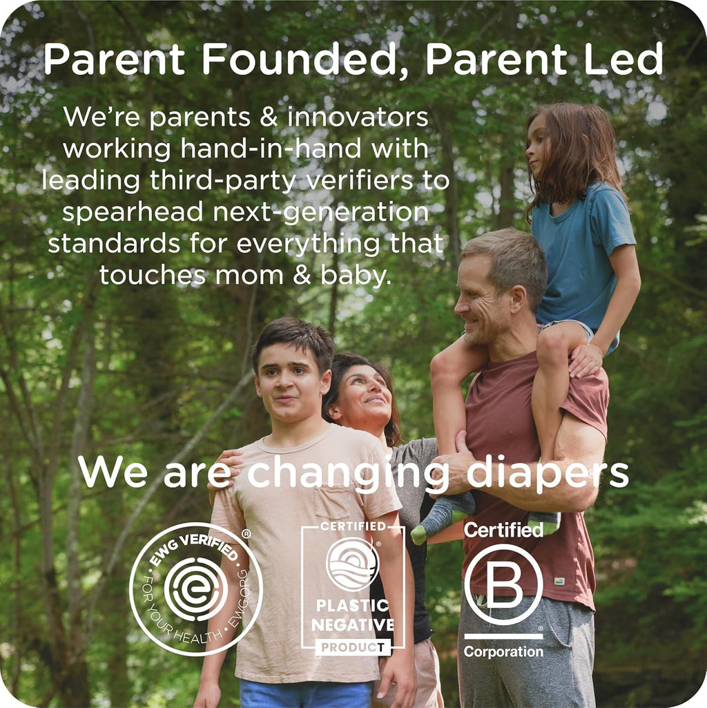 HealthyBaby Our Wet Wipes | EWG Verified Safe | 100% Water & Plant Based | Unscented & Safe for Sensitive Skin | Fragrance Free and Totally Chlorine Free (4 packs, 256 wipes)