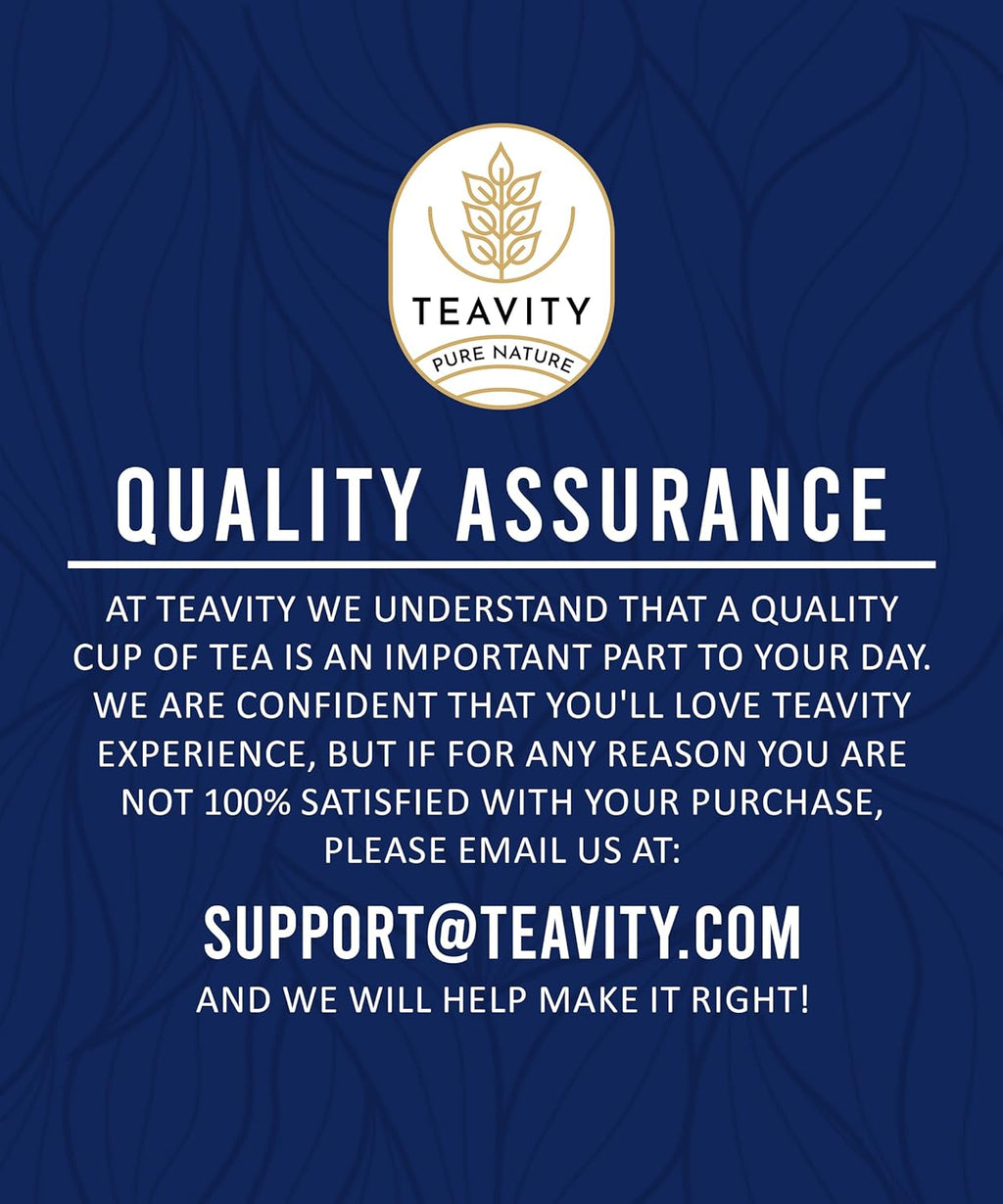 Organic Tea Pods with Moringa, Peppermint, Holy Basil & Turmeric - Naturally Decaf Tea - Mental Focus by Teavity (36)