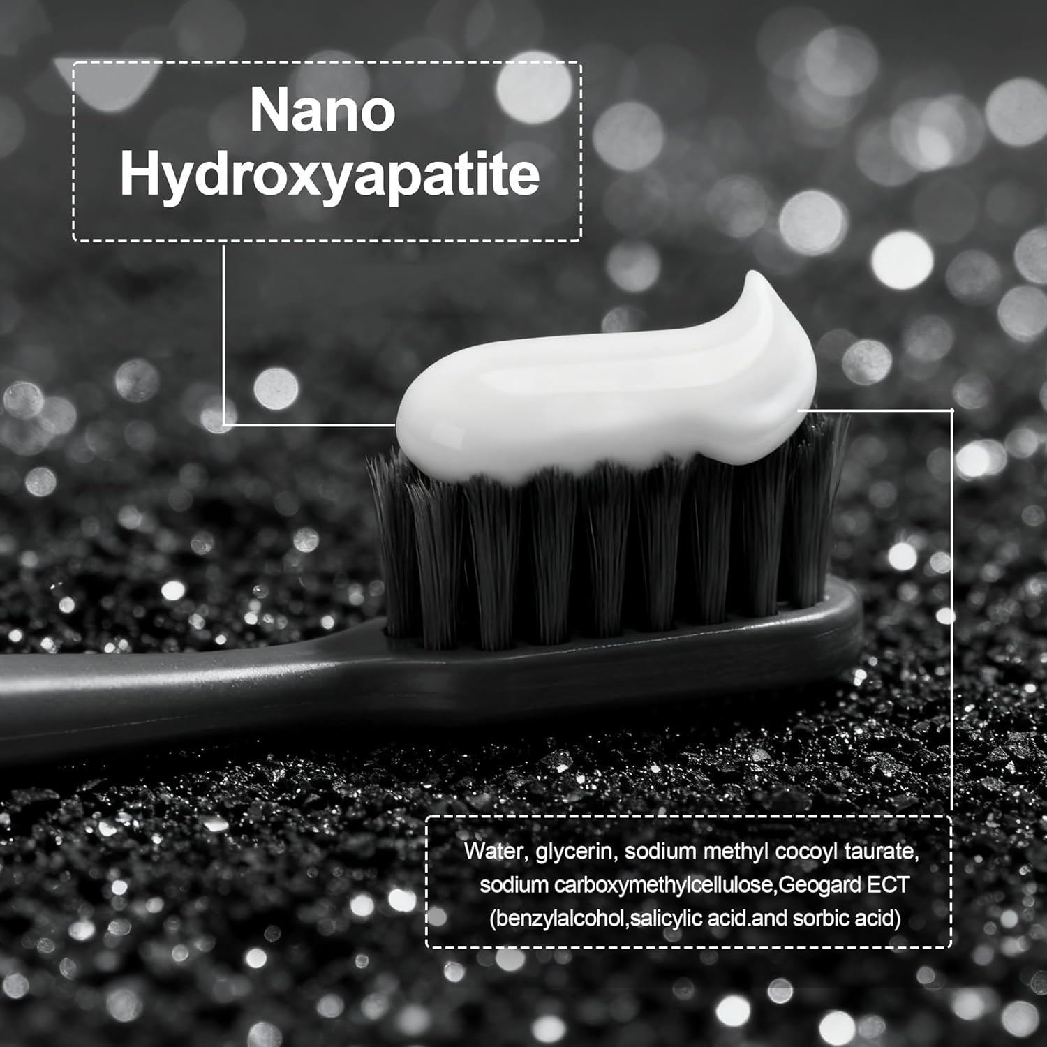 Woadee Nano Hydroxyapatite Toothpaste for Advanced Enamel Protection, Fluoride Free Toothpaste-Appropriate for Sensitive Teeth-for Adult, Kids Oral Care - Fresh Breath,4.23 oz 1P