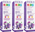 RADIUS Kids Super Duper Immunity Power Toothpaste 2.5 Oz - Super Duper Bubble Berry Mint - Pack of 3