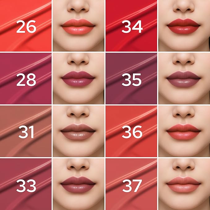 Dermacol NEW 16-Hour Lip Colour, Highly Pigmented Glossy Lip Stain, Two-Phase Lip Plumper Gloss, Kissproof Lip Makeup Products with Matte and Glitter Finish, n.6