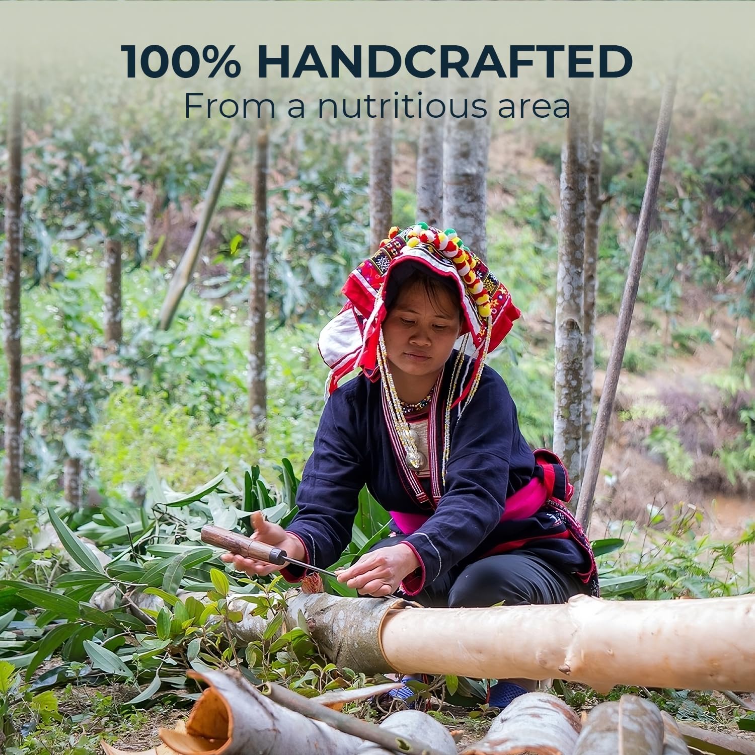 Cinnamon Tea Bags - 55 Count (+5 Tea Bags) Bamboo Tong Included - 5.11 oz, Re-Steep Warm & Spicy Heat Herbal Tea, Calm Stomach & Detox, Support Body, Strength and Health, Cinamon