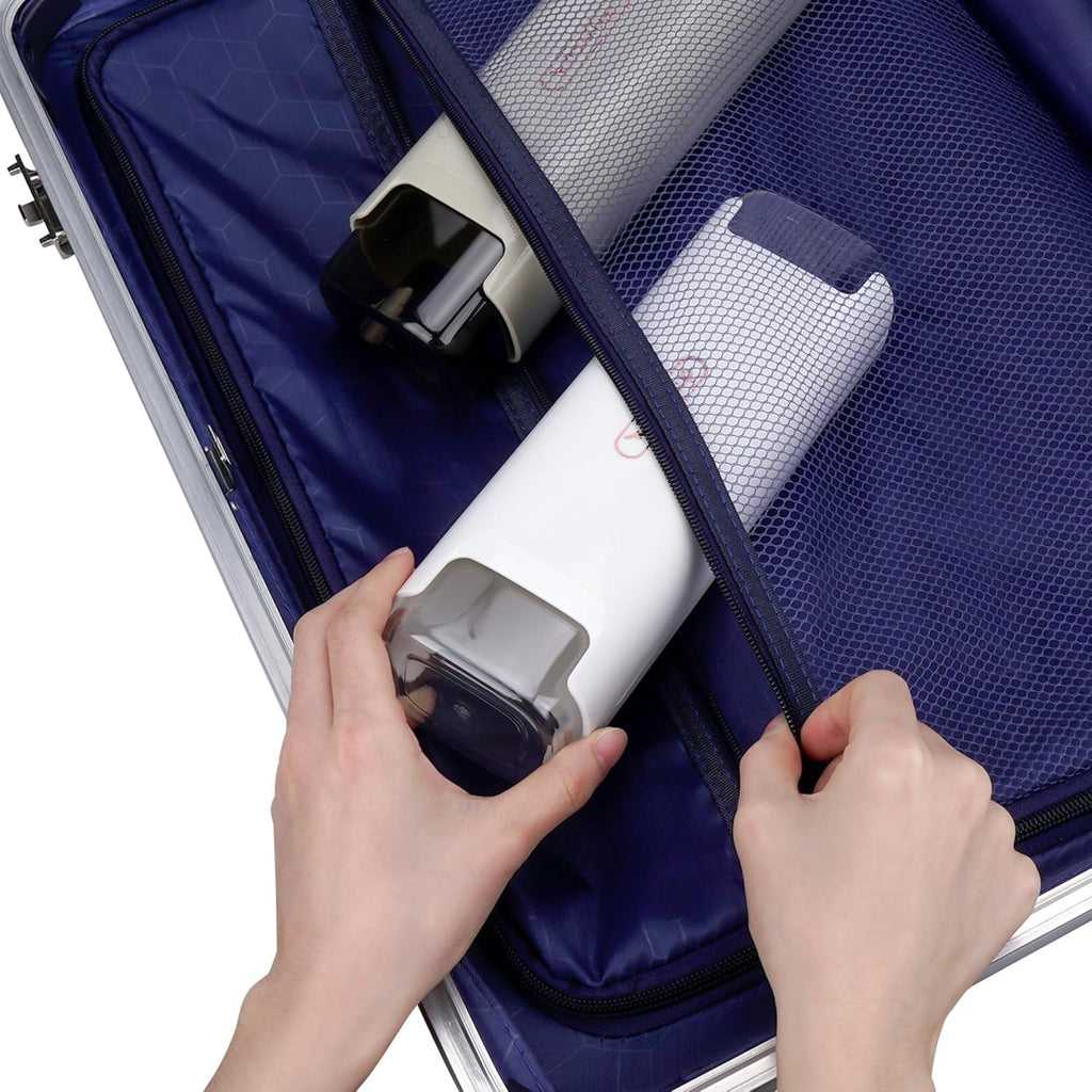 3 Pack Portable Travel Toothbrush Case, Toothpaste Case with Split Mouthwash Cup, Travel Toothbrush Cup Case for Travel, Business, Home, Camping