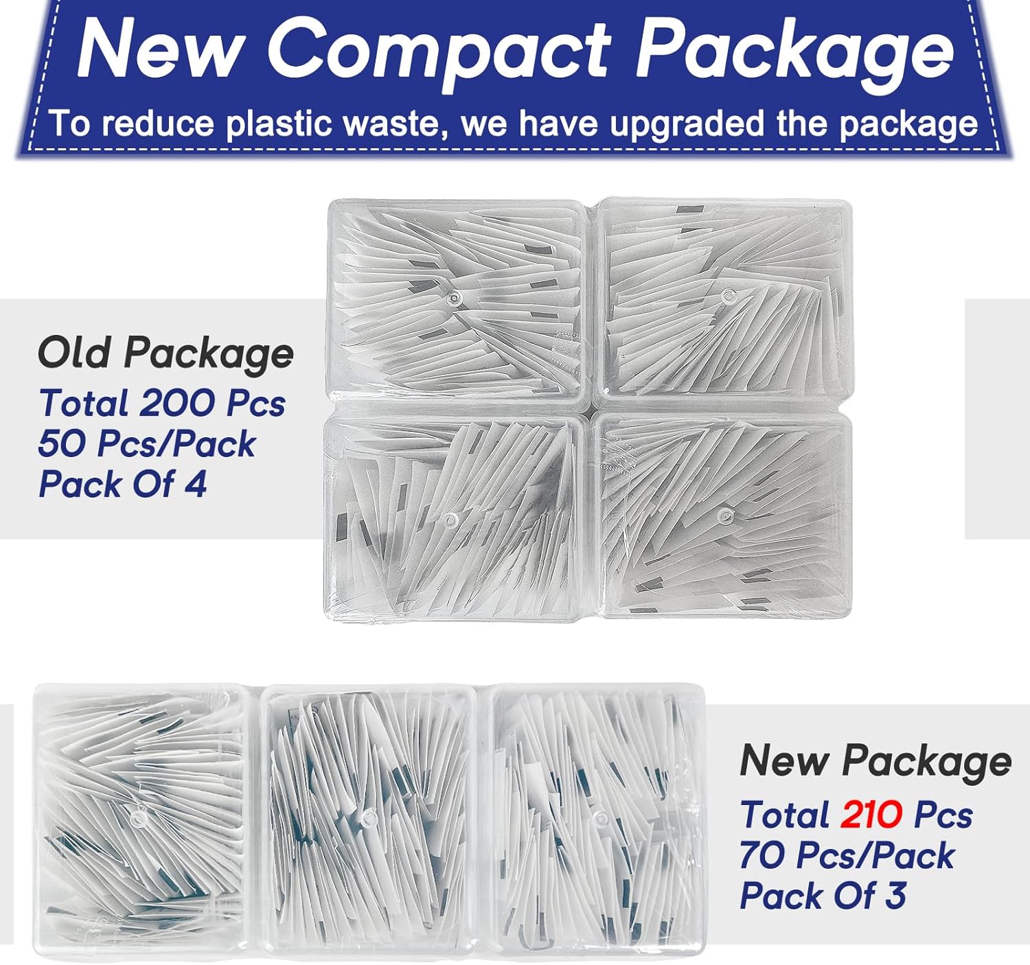 200 Count Individually Wrapped Dental Floss Picks - Travel Flossers for Teeth Cleaning and Oral Care - Ideal Travel Size Toiletries, Wedding Basket Supplies and Guest Bathroom Essentials