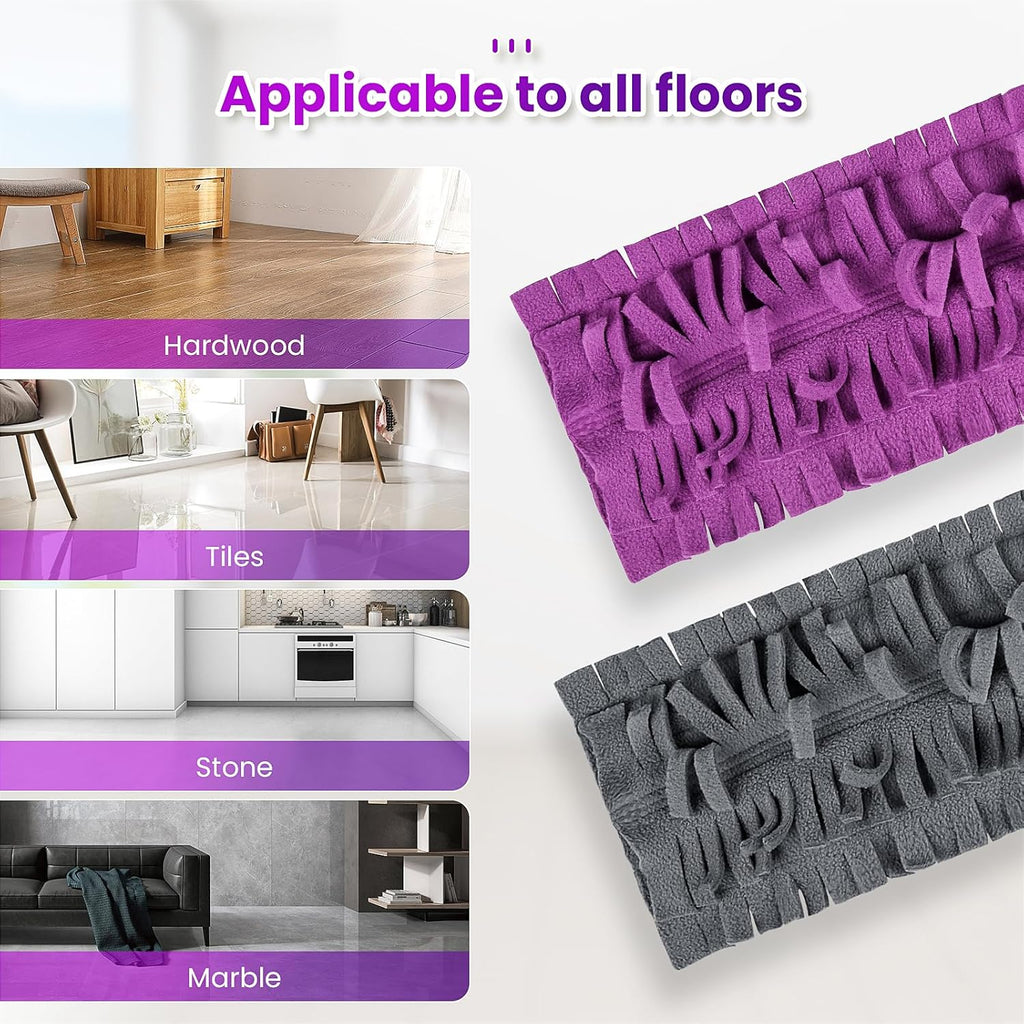 16 Pack Disposable Power Mop Pads Refills with Swiffer PowerMop Multi-Surface Replacement Mopping Pads