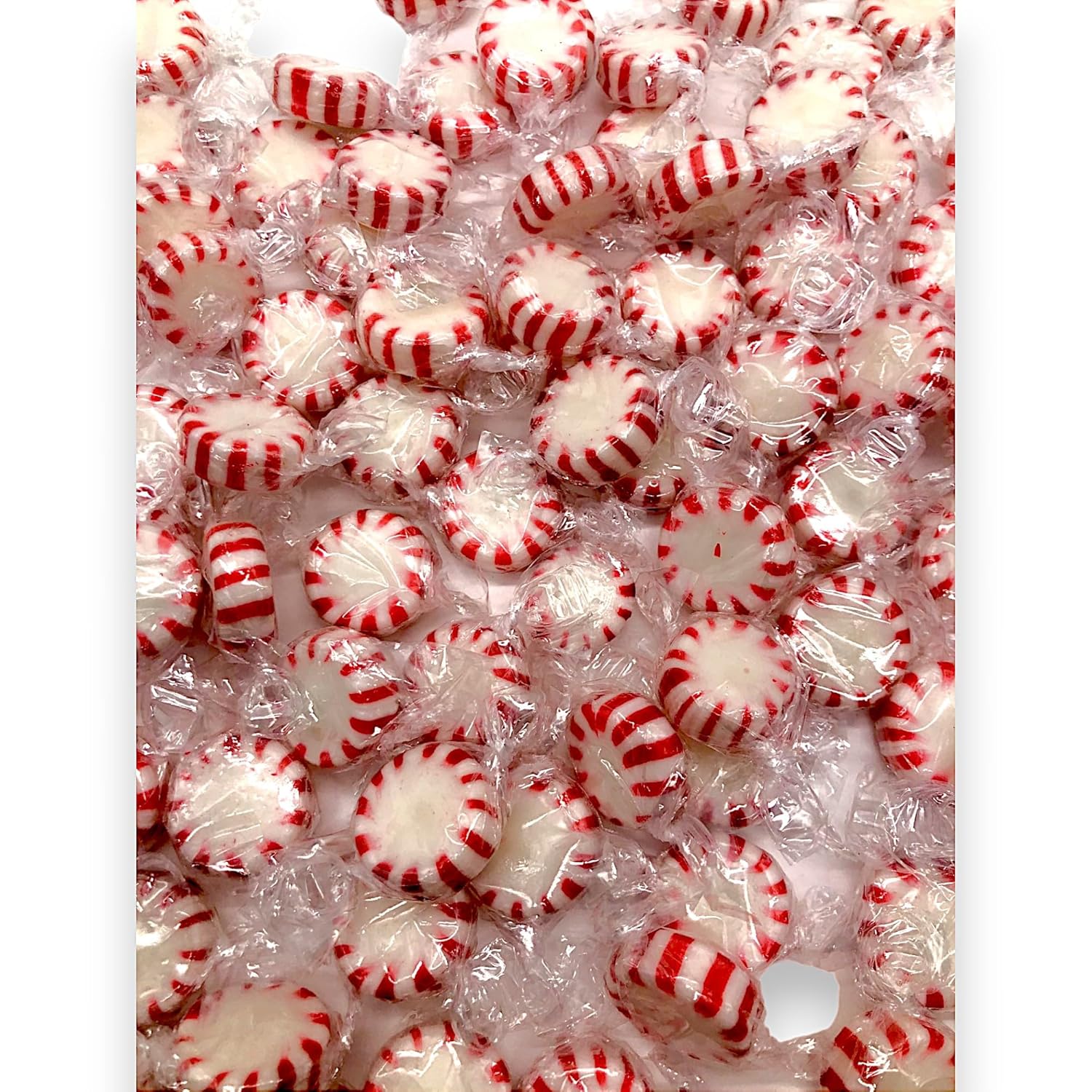 Starlight Peppermint Candy-1.5 lbs Individually Wrapped Peppermint Hard Mints in Bulk, Perfect for Cool Refreshing Breath(24 oz)