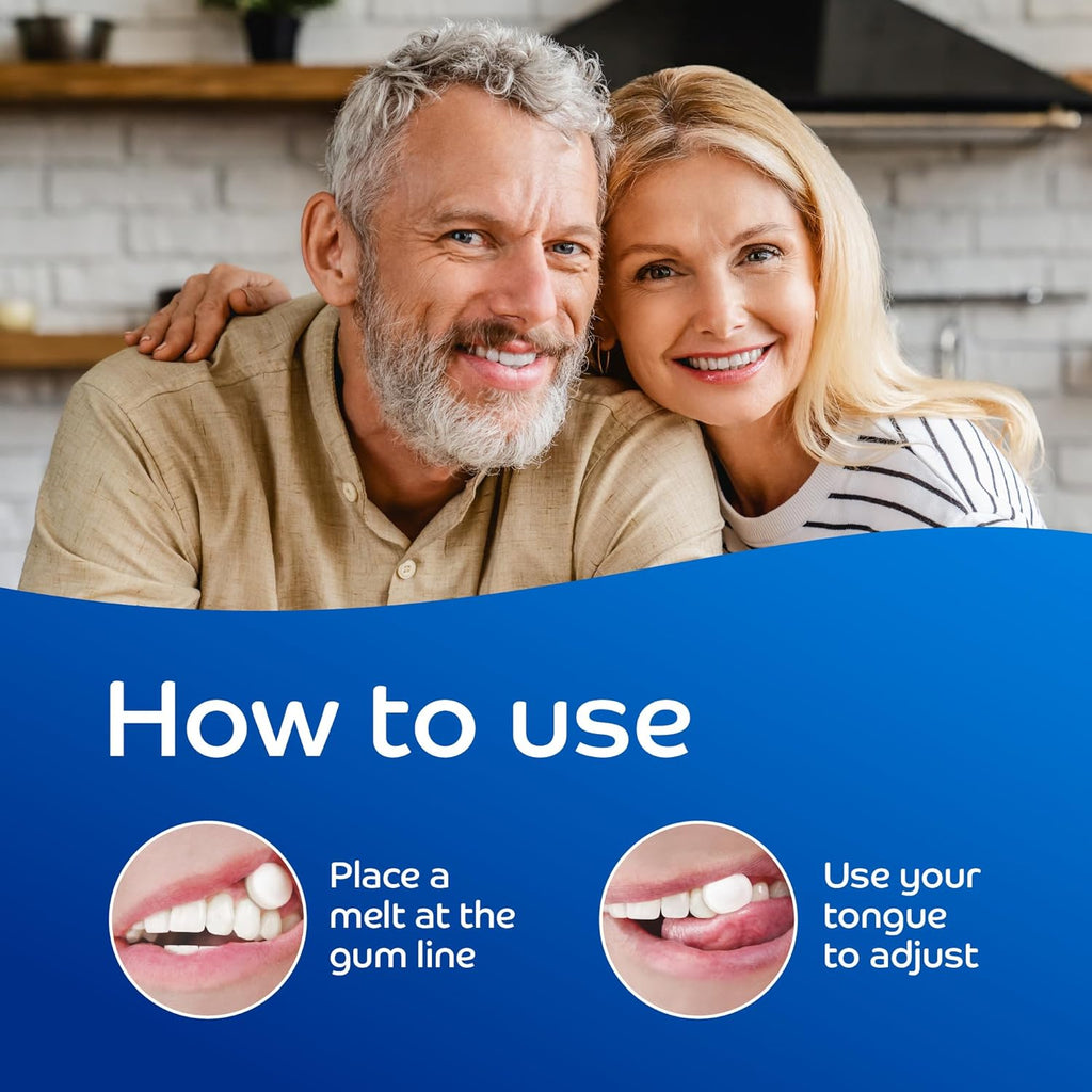 Oracoat XyliMelts for Dry Mouth Night Time or Day - Moisturizing Dry Mouth Adhering Discs, Sugar Free with Xylitol, 40 Count - Pack of 3, Mild Mint Flavor, 8-Hour Relief