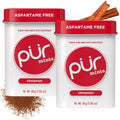 PUR Mints | Aspartame Free Mints | Made with Xylitol | Sugar Free, Vegan, Gluten Free & Keto Friendly | Natural Cinnamon Flavored Mints, 30 Pieces (Pack of 2)