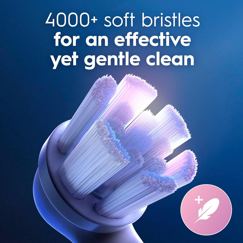 Oral-B iO Ultimate Clean Replacement Brush Heads, 5 Count, 4 Ultimate Clean + 1 Gum & Sensitive White