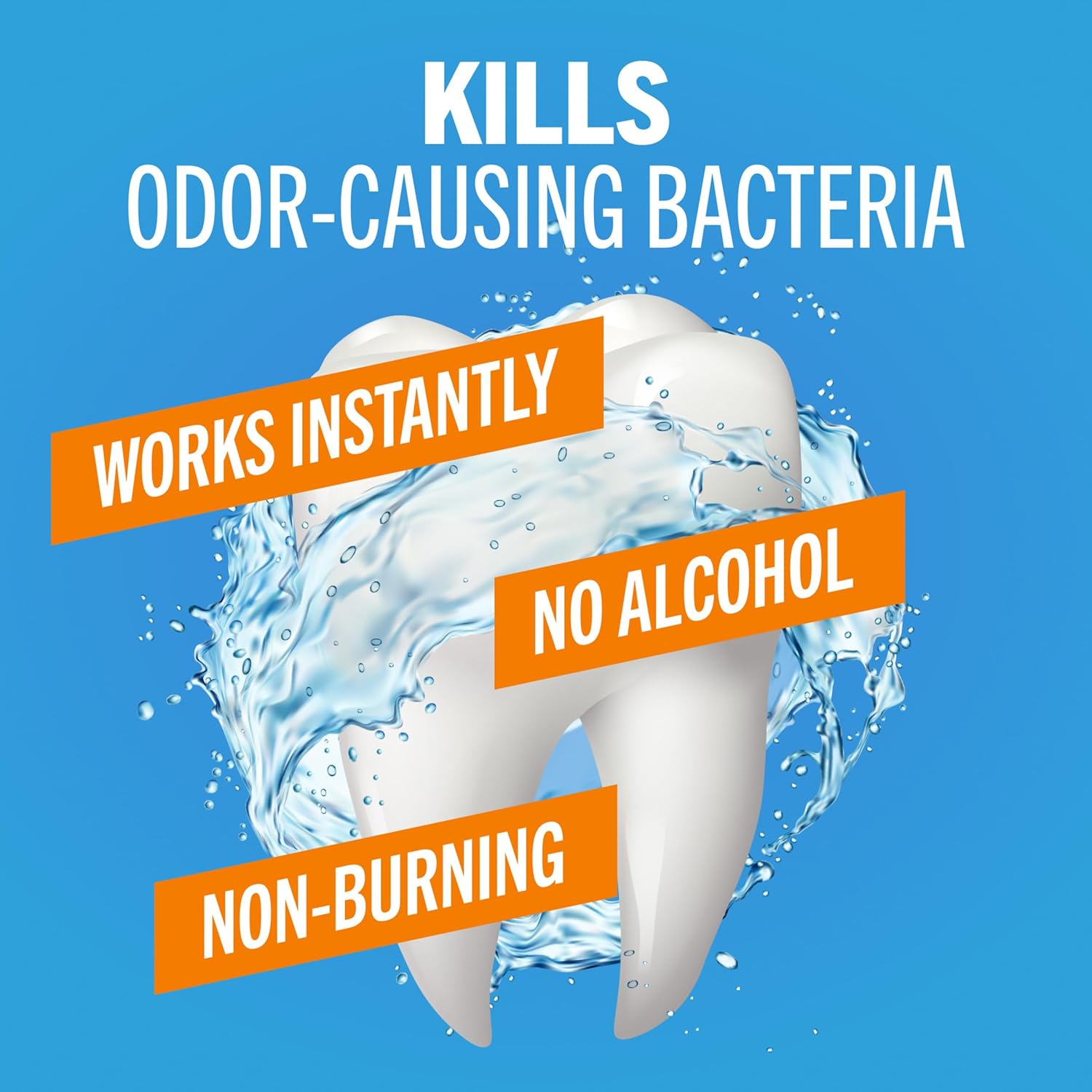 TheraBreath Fresh Breath Oral Rinse, Invigorating ICY Mint Flavor, Dentist Formulated and ADA-Accepted Mouthwash for Bad Breath pH-Balanced, Alcohol Free & Non-Burning, 1 Liter