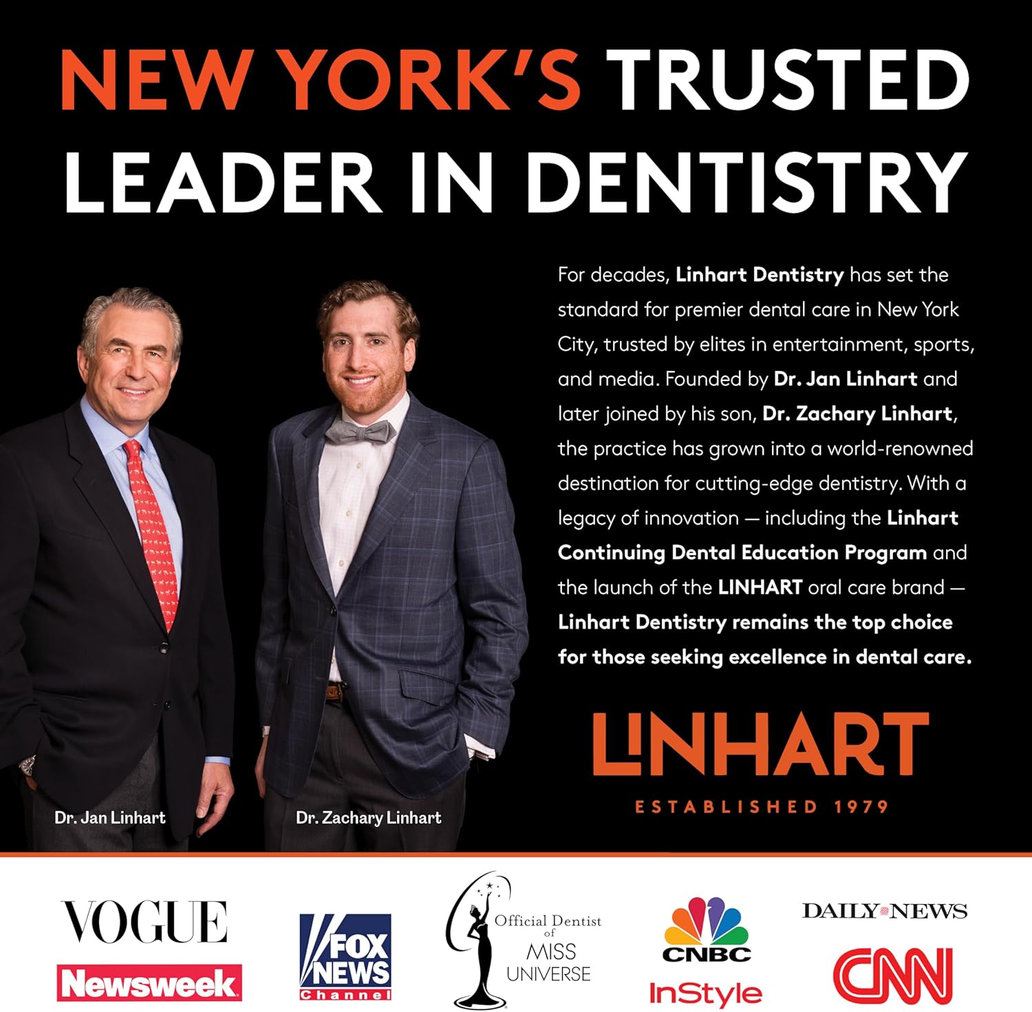 LINHART Whitening Toothpaste – Teeth Whitening, Enamel Strengthening Toothpaste with Mint Flavor (2 Pack)