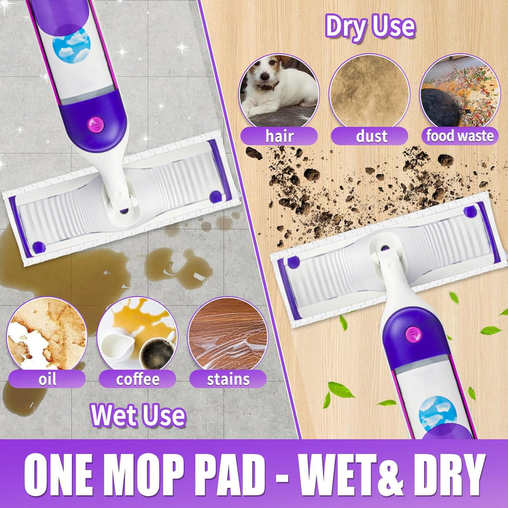 20 Count Disposable Pads Replacement for Swiffer Power Mop Pads, Fit for Swiffer Power Mop, Compatible with Swiffer Power Mop Refills, Multi-Surface Mop and PowerMop Wood Mop Floor