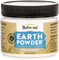 Redmond Earthpowder, All Natural Tooth and Gum Powder Bentonite Clay, Peppermint
