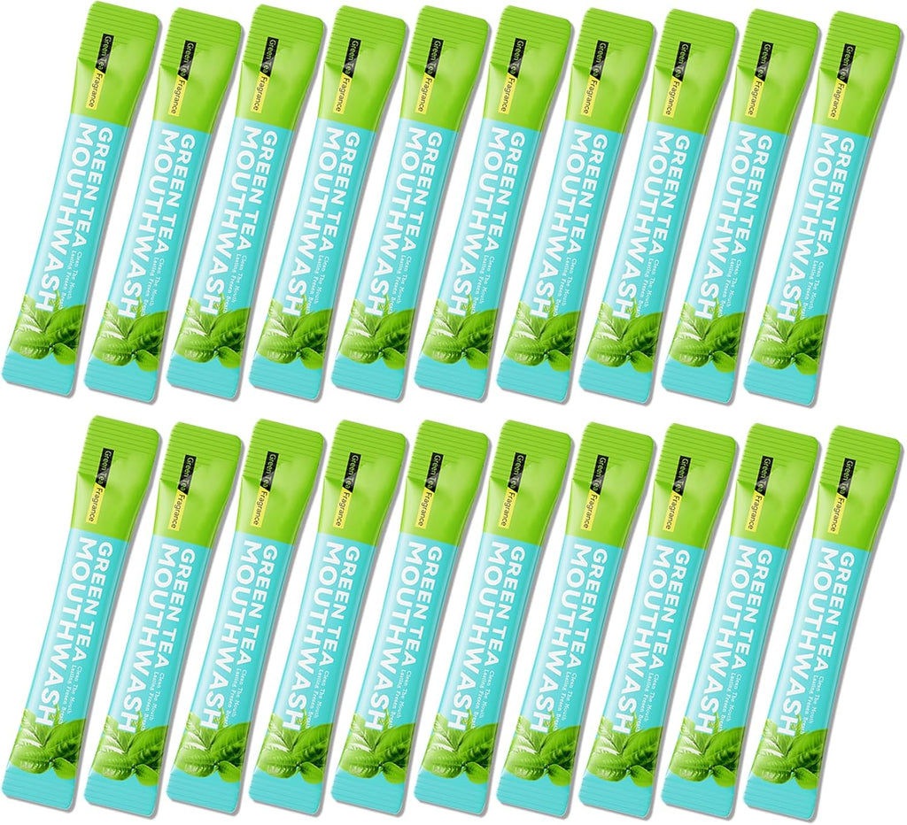 Travel Size Mouthwash,Mini Mouthwash Travel Size Bulk Portable Mouth Wash Set,Individual Small Travel Mouth Wash Packets for Fresh Breath(Pack of 20) D