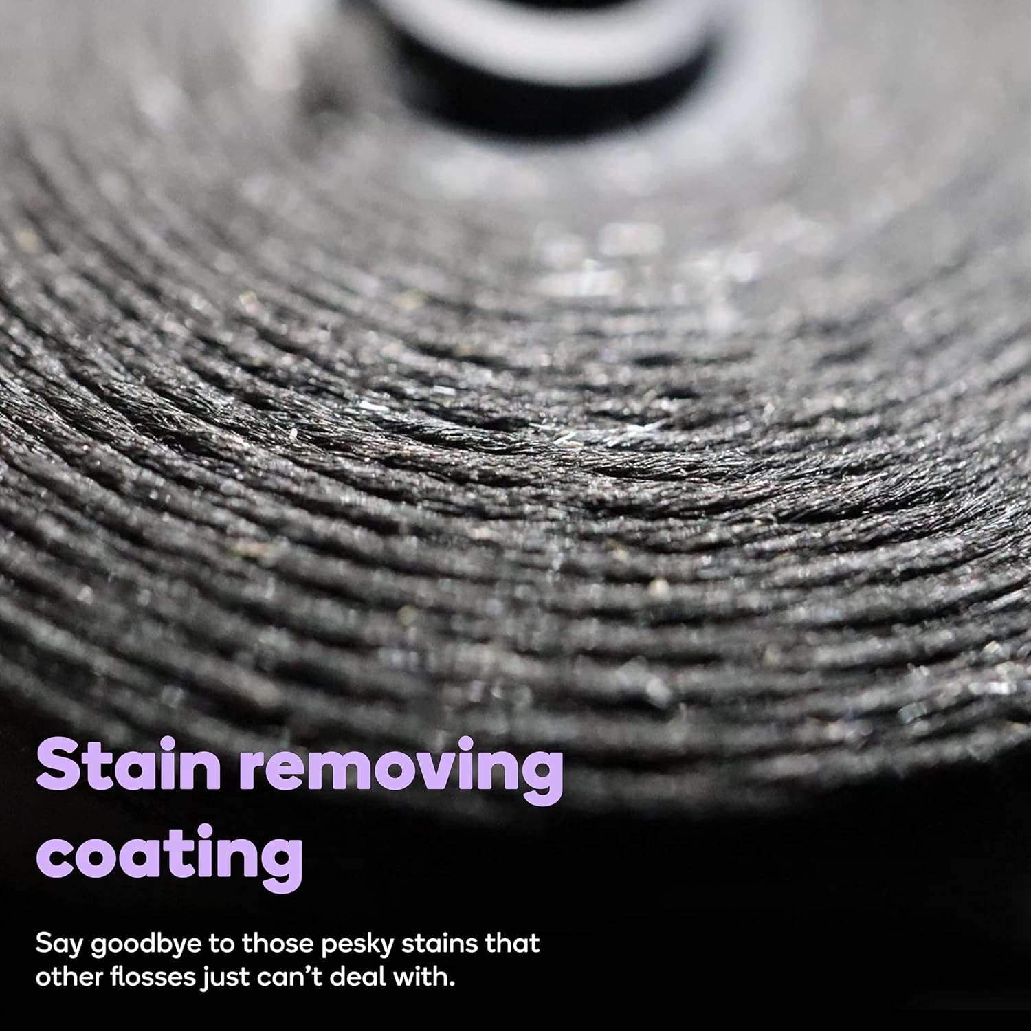 BURST Expanding Dental Floss Refills (32 Yards/3 Pack) | Juniper Berry Aroma Bobbins | Woven Tooth Floss | Stain-Absorbing | Vegan | Paraben, BPA & Cruelty-Free | Smart Expanding Floss Refills