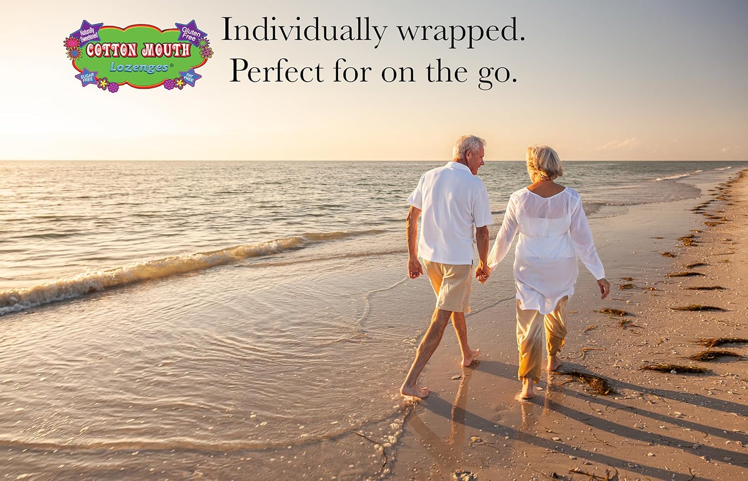 Dry Mouth Relief Mint Mix 3.3 Ounce Bag (2 Bags) | Freshens Breath & Increases Saliva Production, Sugar Free, Gluten Free, Delicious Mint Flavor, Individually Wrapped, 30 Ct