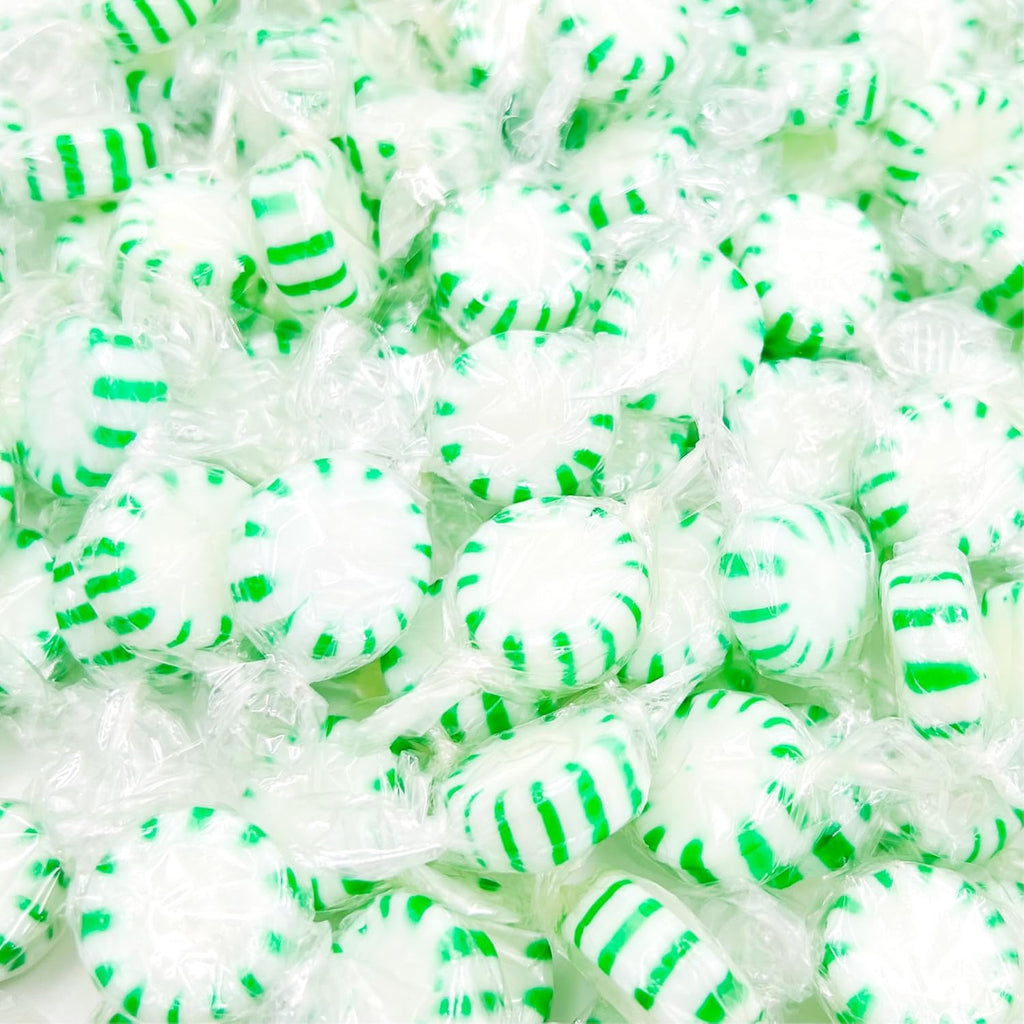 Sugar-Free Starlight Spearmint Mints | 1 Pound Bag - Approx. 85 Count | Hard Candy | Individually Wrapped