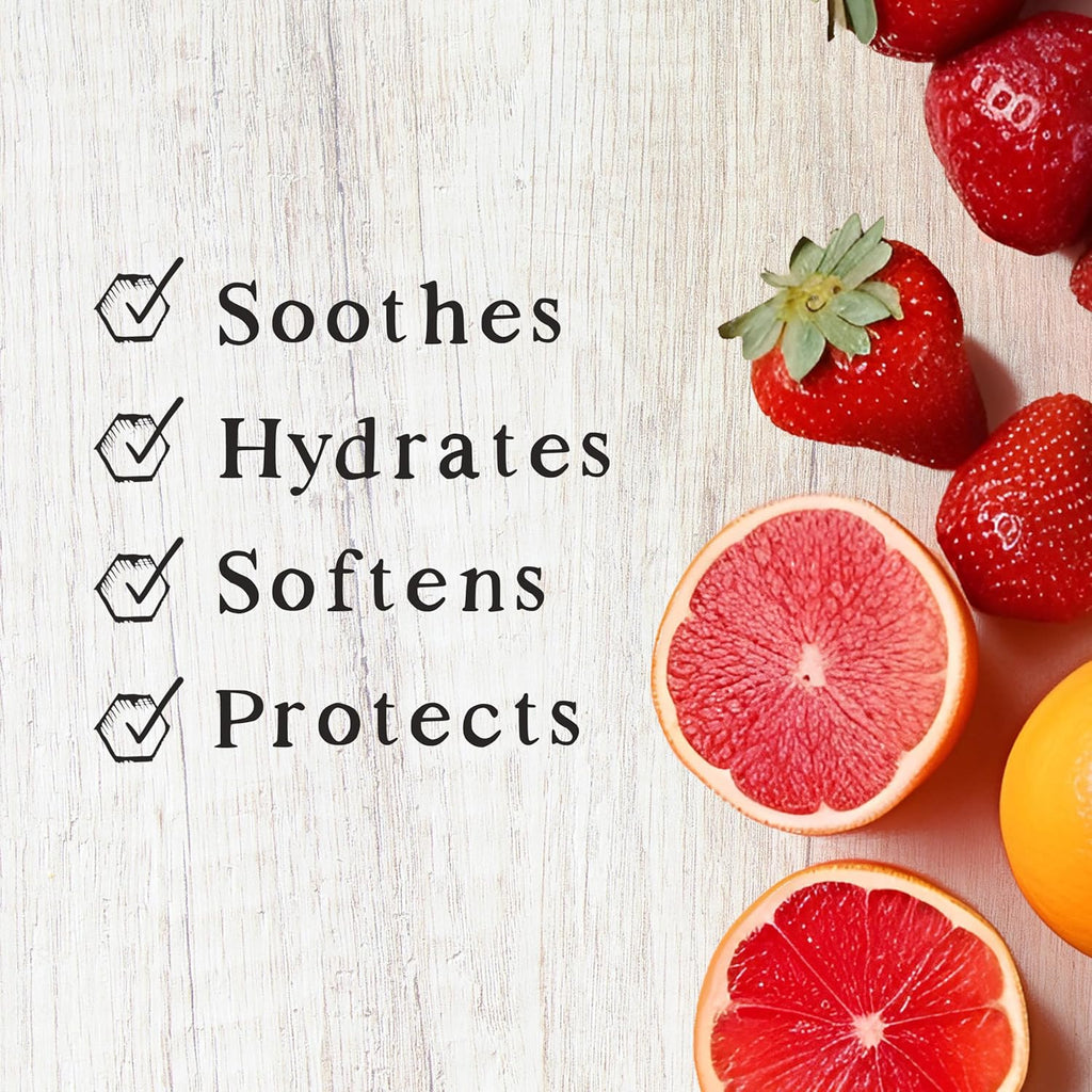 Natural Lip Balm Variety Pack, 4 Flavors, Organic Ingredients, Moisturizing, Healing