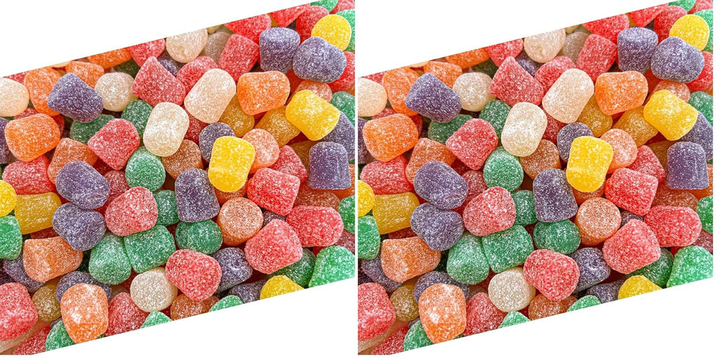 Spice Drops Candy | 3 Lb Bag | Assorted Spiced Gum Drops in Bulk | Jelly Candies in Clove, Wintergreen, Anise, Cinnamon, Peppermint, and Spearmint Flavors (Pack of 2)