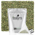 Tealyra - Lullaby - 25 Bags - Nettle - Hemp Leaves - Peppermint - Calming and Relaxing Herbal Loose Leaf Tea - Caffeine-Free - 25 Sachets