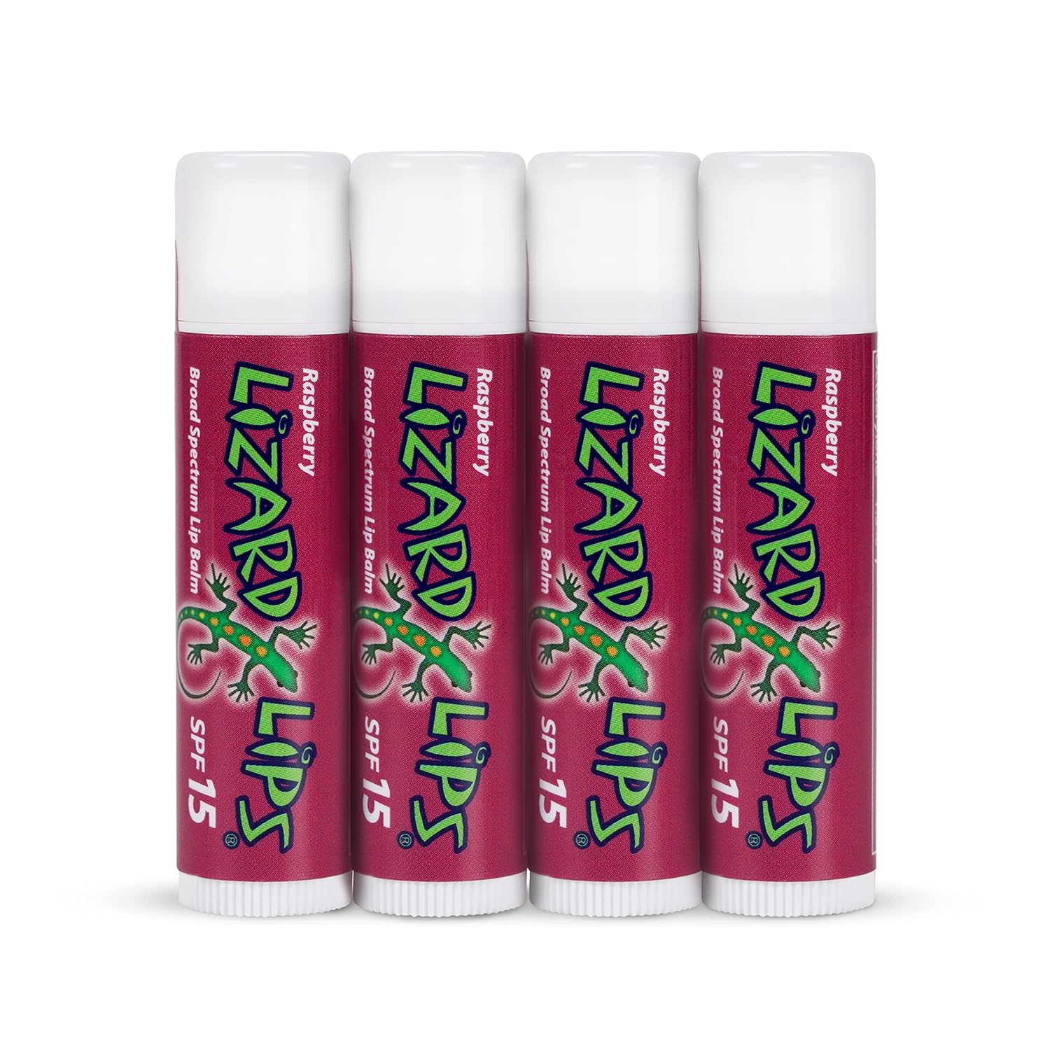 Lizard Lips SPF 15 Lip Balm (Raspberry)