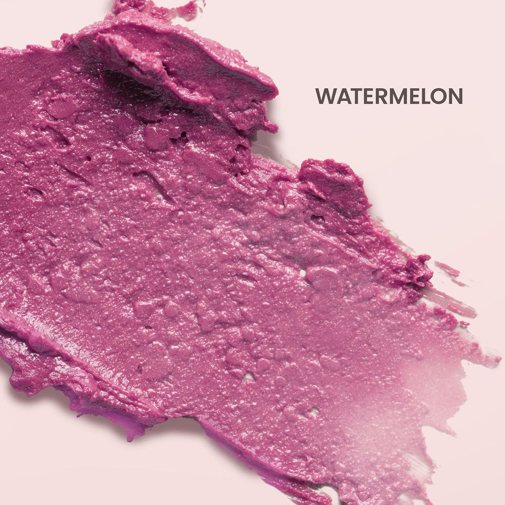 Burt's Bees Shimmer Lip Tint, Tinted Lip Balm Stick, Moisturizing for All Day Hydration with Natural Glowy Pigmented Finish & Buildable Color, Watermelon, 1 Tube, 0.09 oz.