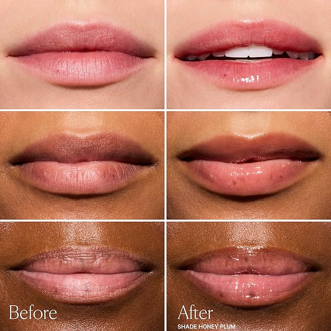 Well People Poutlove Peptide Lip Balm, Hydrating Sheer Tinted Lip Treatment with Peptide Complex, Murumuru Butter & Sesame Seed Complex for a Plumper, Smoother-Looking Pout, Honey Plum