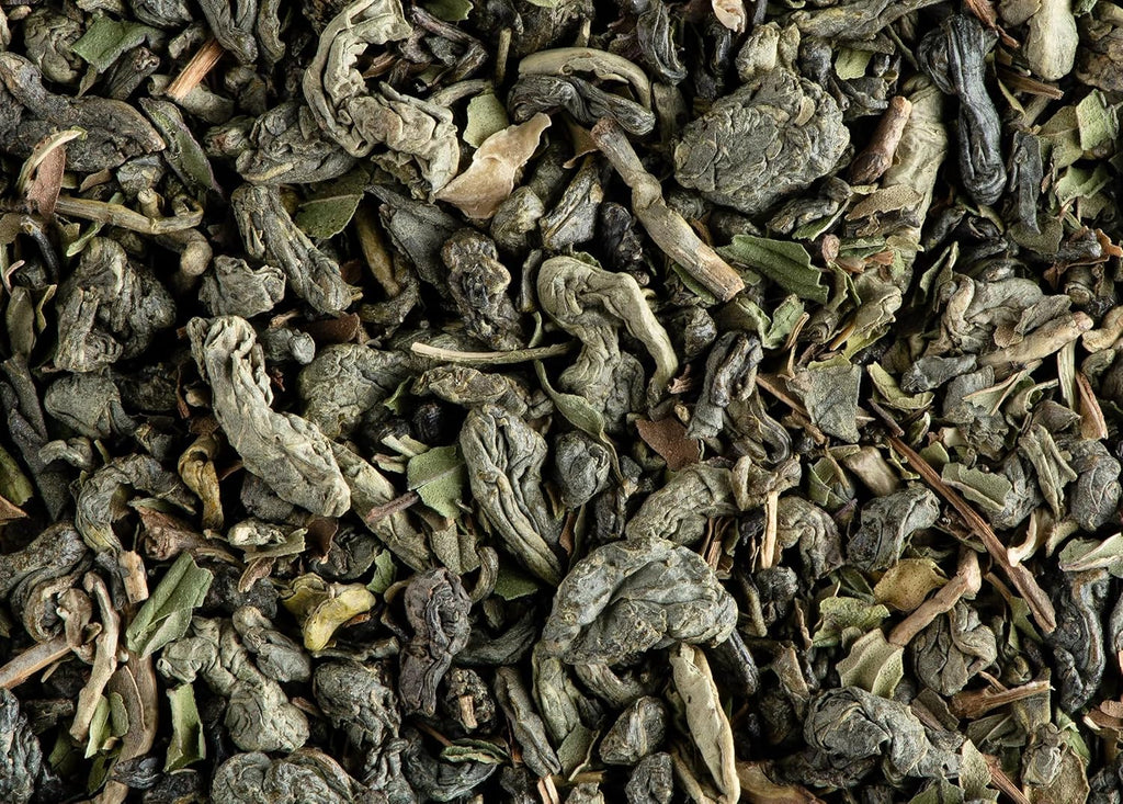 Dammann Freres Satchets, Mint Flavor Tea Bags, Premium Gourmet French Green Tea, 25 Count (Single Pack)