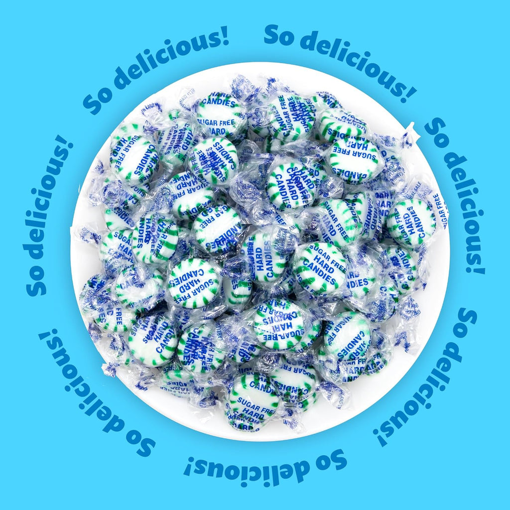 Sugar-Free Starlights Spearmint Hard Candy, 1-Pound Pack (Pack of 2)