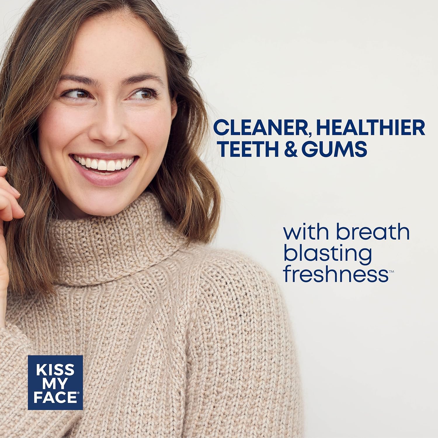 Kiss My Face Sensitive Toothpaste Gel, Citrus Mint Gel, Protection for Sensitive Teeth and Gums, with Tea Tree Oil, Aloe and Iceland Moss, Fluoride Free, Vegan, 4.5 oz, 6 Pack