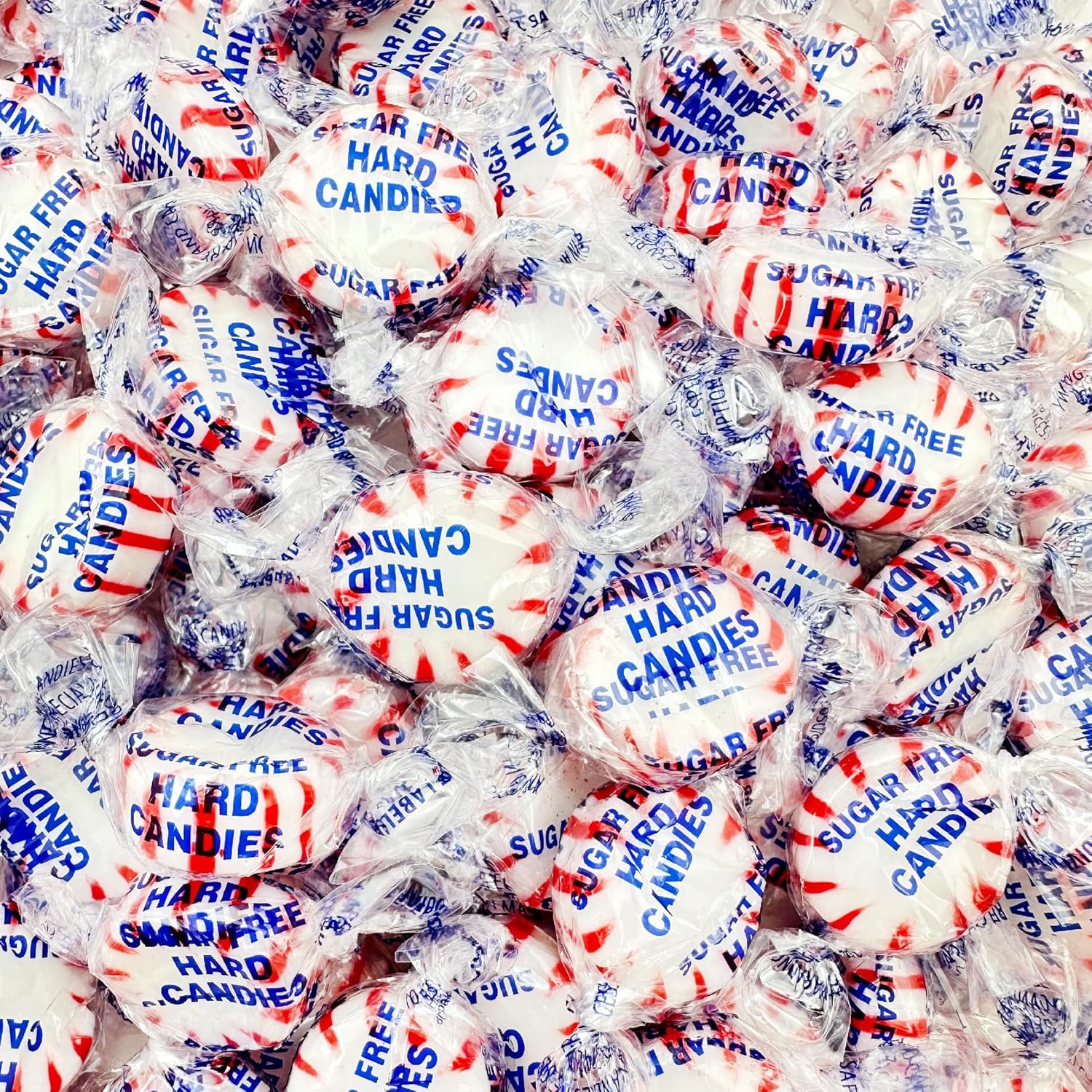 Sugar-Free Starlight Peppermints | 1-Pound Bag | Hard Candy