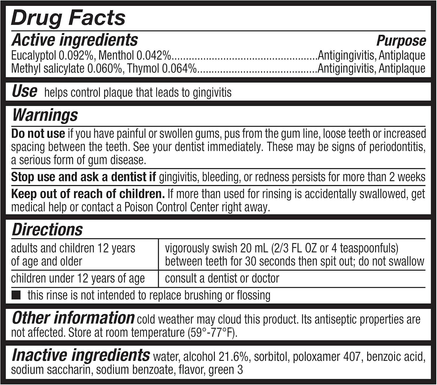Amazon Basics Fresh Breath Mouthwash, Blue Mint Antiseptic, 1.5 Liters, 50.7 Fl Oz, 1-Pack (Previously Solimo)