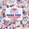 Sugar Free Peppermint Hard Candy Starlight – About 75 Individually Wrapped Breath Mints – Bulk 1 Pound Bag – Refreshing Mint Flavor – Keto Friendly, Diabetic Candy, Gluten Free