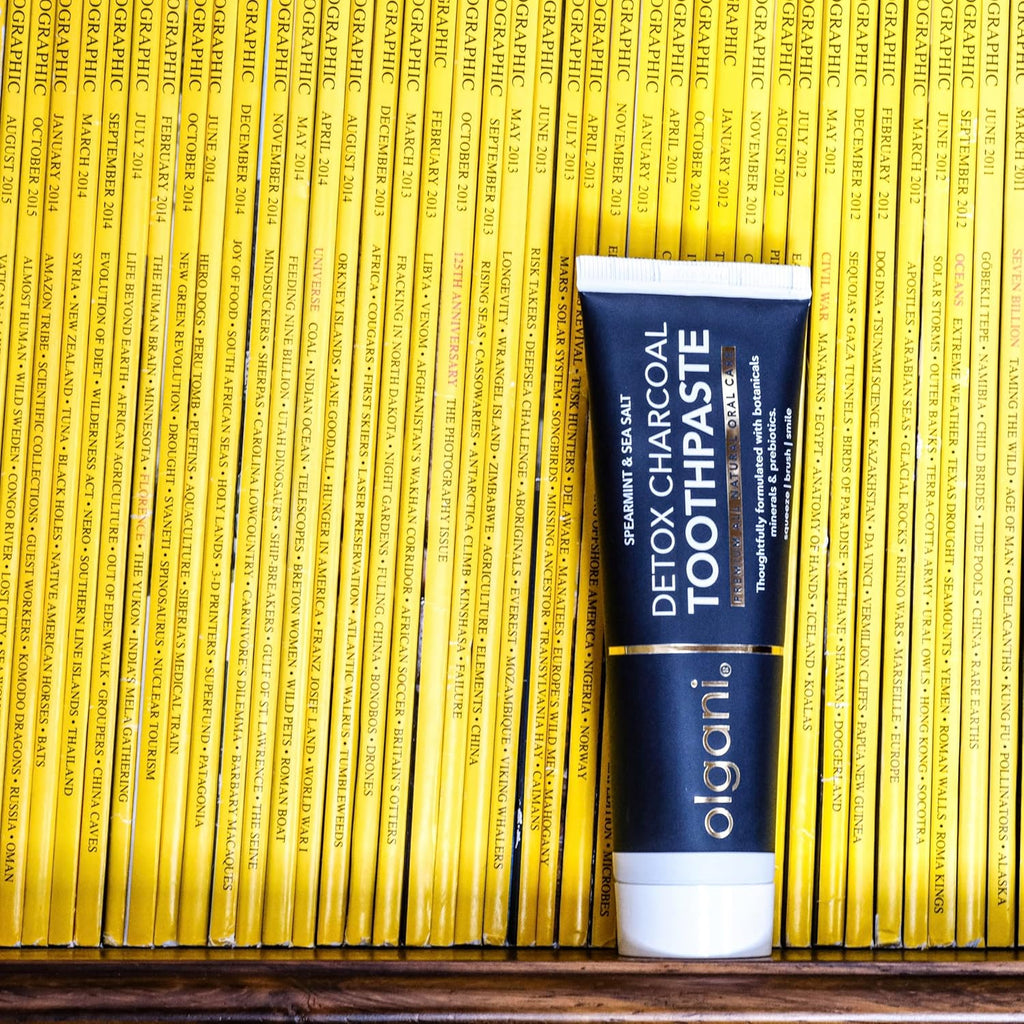 | Detox Charcoal Toothpaste | Natural Whitening Formula with Activated Charcoal | Gentle Whitening Toothpaste | Freshens Breath | Gum Health | Fluoride-Free | Safe for Kids | 2.53 Fl.Oz