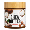 Raw Shea Butter - 100% Pure African Shea Butter for Hair and Body | with Natural Smoky Scent | Unrefined Moisturizer for Dry Skin, DIY Lip Balm, Body Butter, Lotion Bars- 8 oz Jar