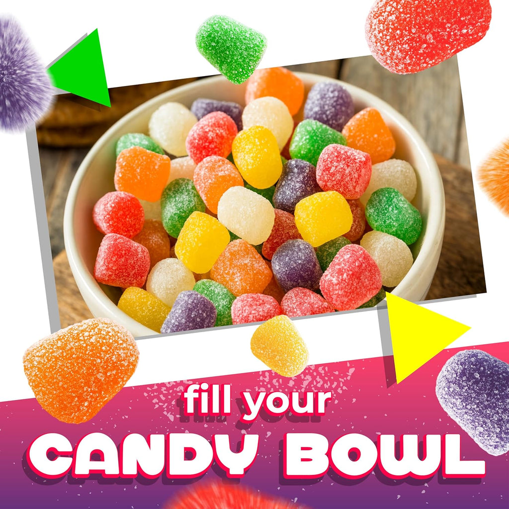 Spice Drops Candy | 3 Lb Bag | Assorted Spiced Gum Drops in Bulk | Jelly Candies in Clove, Wintergreen, Anise, Cinnamon, Peppermint, and Spearmint Flavors (Pack of 2)