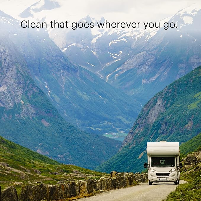 Brondell Bidet GoSpa Collapsible Travel Bidet, Compact and Discreet, with Travel Bag, 500ml, in Black