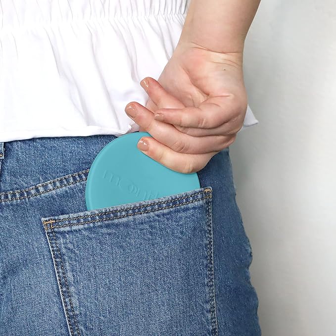 Menstrual Cup Sterilizer, Period Disc Cleaner, Period Cup or Menstrual Disk Travel Wash Case, Multi-Use Shaker for Cleaning or Storage Container, Reusable Menstral Sanitizer (Blue)