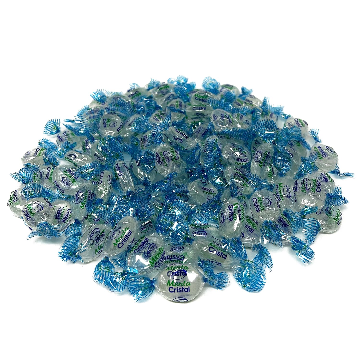 Crystal Clear Mints - 1 lbs - Clear Refreshing and Elegant After Dinner Mint Hard Candies - American Vintage Candy Snack Assortment - Individually Wrapped, 16 oz.