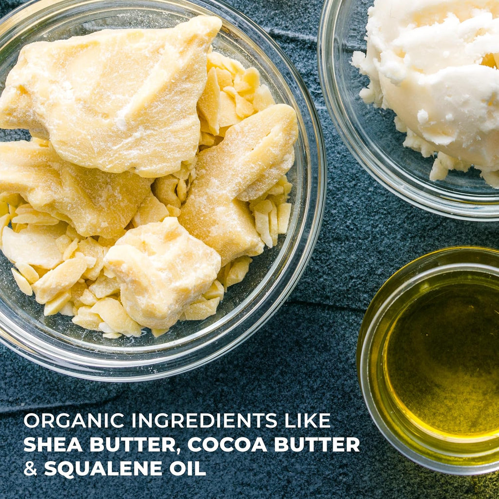 Cleure Organic All Natural Lip Balm - Paraben Free, Fragrance Free, Flavor Free, & Petroleum Free SPF Lip Balm & Hydrating Lip Butter (.15 oz, 3 Pack)