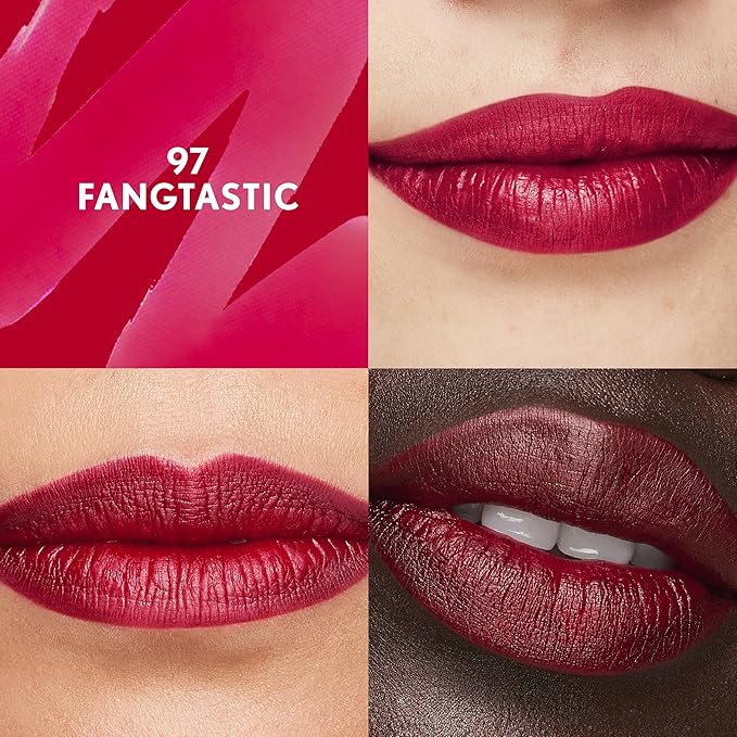 CoverGirl Outlast, Fangtastic, Lipstain Halloween Limited Edition, Transfer-Proof, Non-Drying, Lightweight, Buildable, 0.05oz