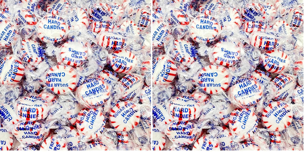 Sugar-Free Starlight Peppermints | 1-Pound Bag | Hard Candy (Pack of 2)
