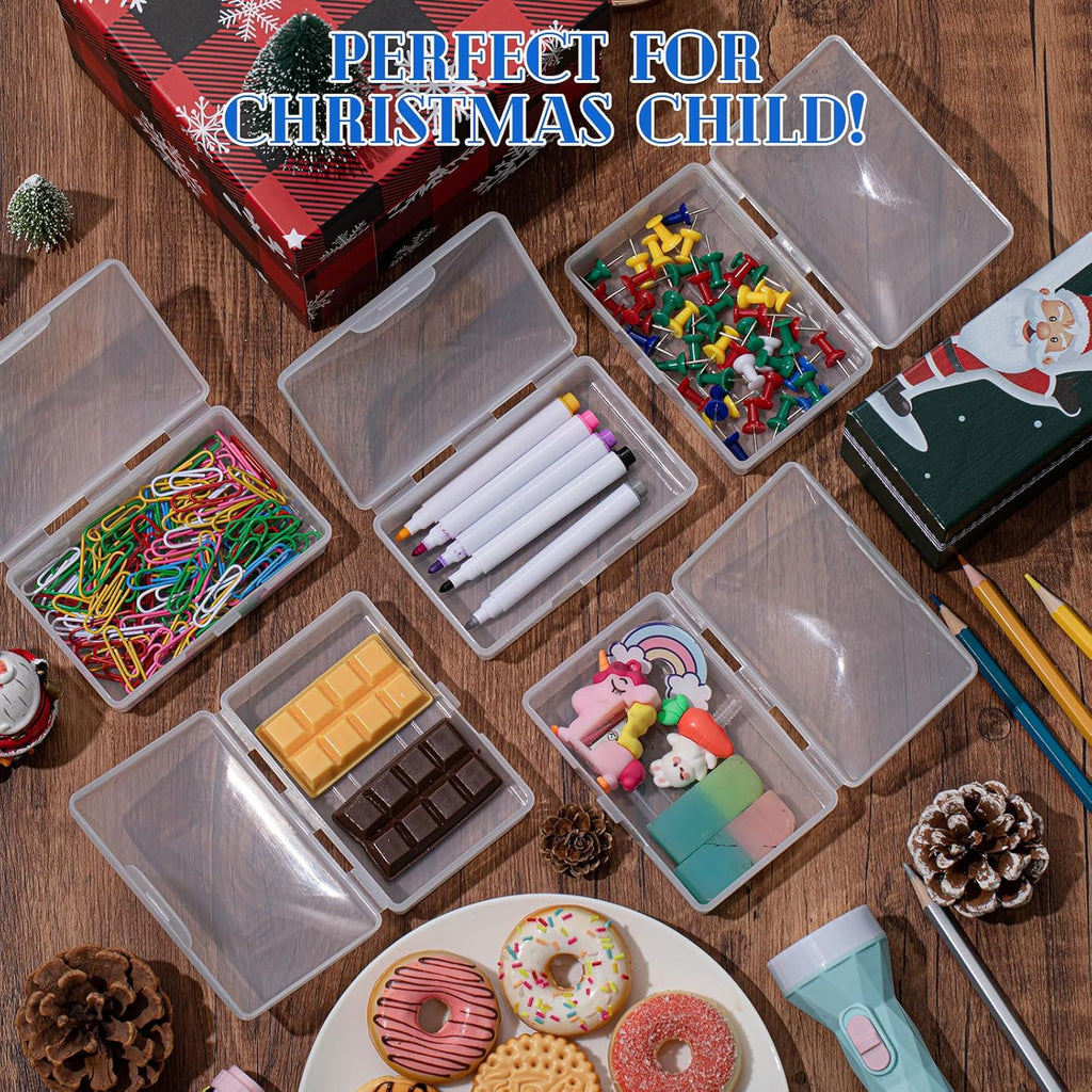 12 Pcs Travel Soap Container Portable Plastic Soap Boxes Bulk with Lid Homeless Donations Bulk Gym Shower Tour Groups Hotel Outdoor Camping (White)